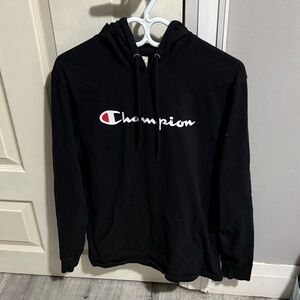 Champion Black Pullover Hoodie